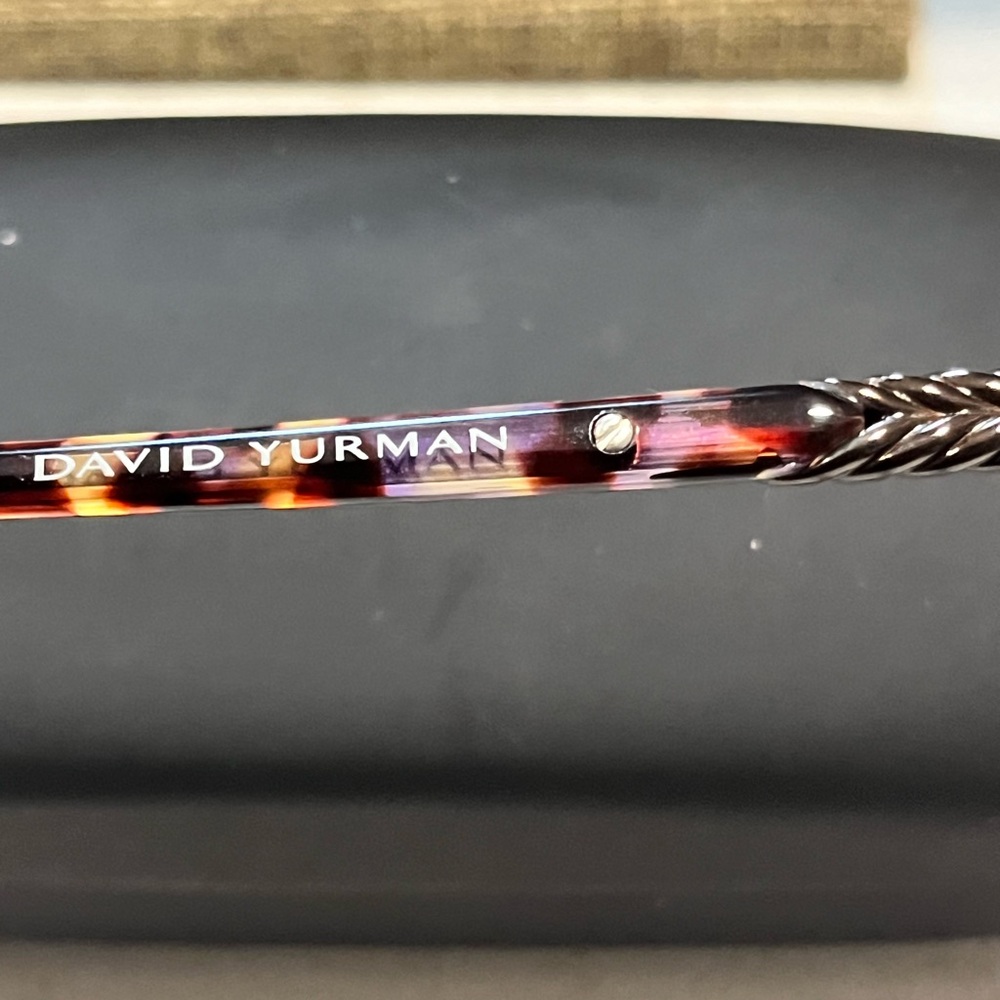 DAVID YURMAN NIB AUTHENTIC CHEVRON RX READY DESIGNER EYEGLASSES - Picture 11 of 17